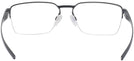 Rectangle Satin Black Oakley OX5080 Single Vision Full Frame View #4