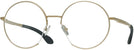 Round Satin Light Gold Oakley OX5149 Moon Shot Titanium Progressive No-Lines w/ FREE NON-GLARE View #1