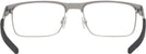 Rectangle Satin Brushed Chrome Oakley OX5153 Titanium Single Vision Full Frame View #4