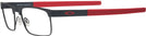Rectangle Satin Light Steel Oakley OX5153 Titanium Single Vision Full Frame View #3