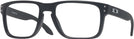 Square Satin Black Oakley OX8156 Holbrook RX Single Vision Full Frame View #1