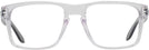 Square Polished Clear Oakley OX8156 Holbrook RX Single Vision Full Frame View #2