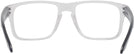 Square Polished Clear Oakley OX8156 Holbrook RX Single Vision Full Frame View #4