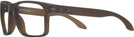 Square Brown Smoke Oakley OX8156 Holbrook RX Single Vision Full Frame View #3