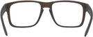 Square Brown Smoke Oakley OX8156 Holbrook RX Single Vision Full Frame View #4