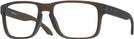 Square Brown Smoke Oakley OX8156 Holbrook RX Single Vision Full Frame View #1