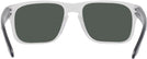 Square Polished Clear Oakley OX8156 Holbrook RX Progressive Reading Sunglasses View #4