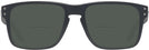 Square Satin Black Oakley OX8156L Holbrook RX Bifocal Reading Sunglasses View #2