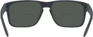 Square Satin Black Oakley OX8156L Holbrook RX Bifocal Reading Sunglasses View #4