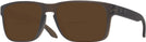 Square Brown Smoke Oakley OX8156L Holbrook RX Bifocal Reading Sunglasses View #1