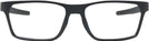 Rectangle Satin Black Oakley OX8032 Single Vision Full Frame View #2