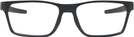 Rectangle Satin Black Oakley OX8032 Single Vision Full Frame View #2