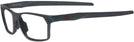 Rectangle Dark Matte Silver/blue Colorshift Oakley OX8032 Progressive No-Lines View #3