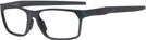 Rectangle Dark Matte Silver/blue Colorshift Oakley OX8032 Single Vision Full Frame View #1