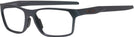 Rectangle Dark Matte Silver/blue Colorshift Oakley OX8032 Progressive No-Lines View #1
