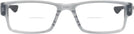 Rectangle Grey Shadow Oakley OX8046L Airdrop Bifocal View #2