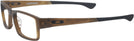 Rectangle SATIN BROWN SMOKE Oakley OX8046L Airdrop Computer Style Progressive View #3