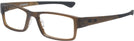Rectangle SATIN BROWN SMOKE Oakley OX8046L Airdrop Single Vision Full Frame View #1
