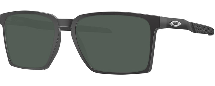 Rectangle Satin Black Oakley OX8055L Progressive Reading Sunglasses View #1