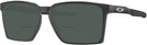 Rectangle Satin Black Oakley OX8055L Bifocal Reading Sunglasses View #1