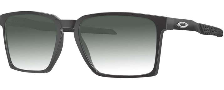 Rectangle Satin Black Oakley OX8055L w/ Gradient Progressive Reading Sunglasses View #1