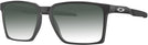 Rectangle Satin Black Oakley OX8055L w/ Gradient Progressive Reading Sunglasses View #1