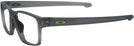 Square Satin Grey Oakley OX8140L Single Vision Full Frame View #3