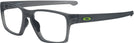 Square Satin Grey Oakley OX8140L Single Vision Full Frame View #1