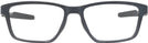 Rectangle Satin Black Oakley OX8153L Metalink Single Vision Full Frame View #2