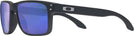 Rectangle Satin Black Oakley OX8156L Holbrook RX Progressive Reading Sunglasses - Polarized with Mirror View #3