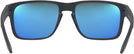Square Satin Black Oakley OX8156 Holbrook RX Progressive Reading Sunglasses - Polarized with Mirror View #4