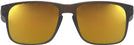 Rectangle Brown Smoke Oakley OX8156L Holbrook RX Progressive Reading Sunglasses - Polarized with Mirror View #2