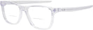 Square Polished Clear Oakley OX8163 Bifocal View #1