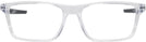 Rectangle Polished Clear Oakley OX8164 Single Vision Full Frame View #2