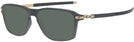Rectangle SATIN BLACK/GOLD Oakley OX8166L Wheel House Progressive Reading Sunglasses View #1
