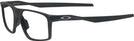 Rectangle Satin Black Oakley OX8183L Single Vision Full Frame View #3