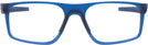 Rectangle Matte Transparent Blue Oakley OX8183L Single Vision Full Frame View #2