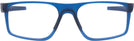 Rectangle Matte Transparent Blue Oakley OX8183XL Progressive No-Lines View #2