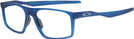 Rectangle Matte Transparent Blue Oakley OX8183XL Progressive No-Lines View #1
