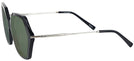 Oversized Black Iris Progressive Reading Sunglasses View #3