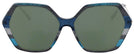 Oversized Tri Blue Iris Progressive Reading Sunglasses View #2