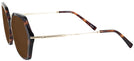 Oversized Tortoise Iris Bifocal Reading Sunglasses View #3