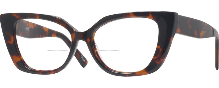 Cat Eye Dark Tortoise Dita Bifocal View #1