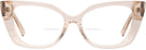 Cat Eye Crystal Peach Dita Bifocal View #2