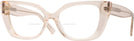 Cat Eye Crystal Peach Dita Bifocal View #1