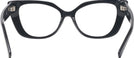 Cat Eye Black Dita Single Vision Full Frame View #4