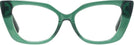 Cat Eye Transparent Green Dita Computer Style Progressive View #2