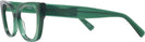 Cat Eye Transparent Green Dita Computer Style Progressive View #3