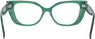 Cat Eye Transparent Green Dita Computer Style Progressive View #4