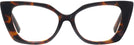 Cat Eye Dark Tortoise Dita Progressive No-Lines View #2